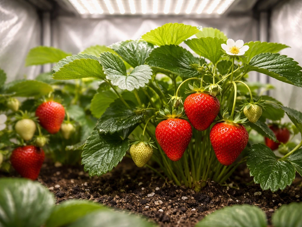Best LED Grow Lights for Strawberries: Buy Guide