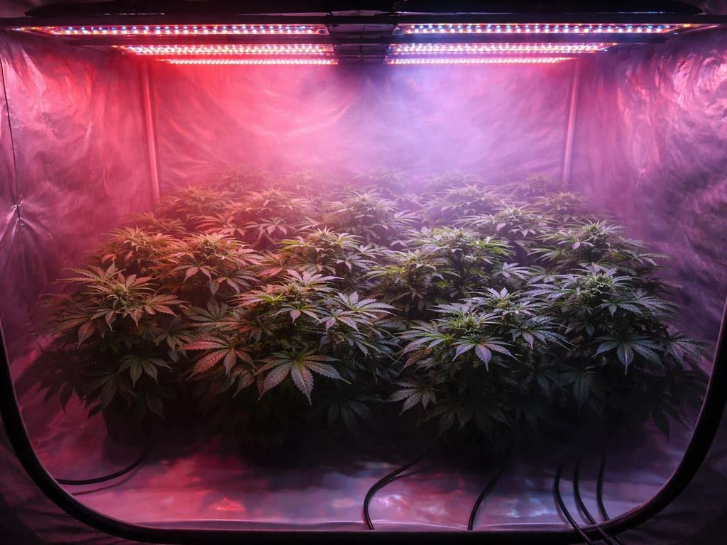 Best Red Blue Ratio for LED Grow Lights by Stage